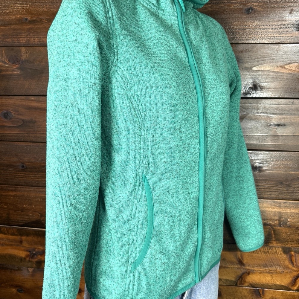 Marmot Norhiem Sweater Knit Fleece Jacket Women's Med Gorpcore Heather Green - Picture 11 of 16